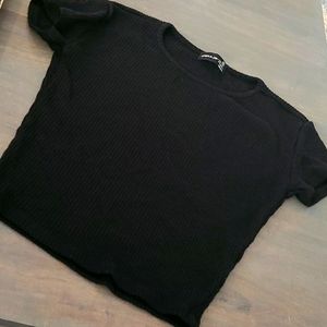 S Black Crew Tee